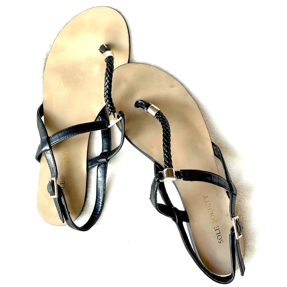 Sold Society Flat Sandals - Size 6 1/2B